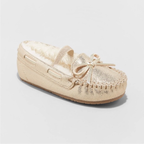 Cat & Jack Shoes Toddler Girls Celina Moccasin Slippers Cat Jack